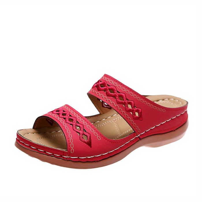 Vintage Hollow Slippers