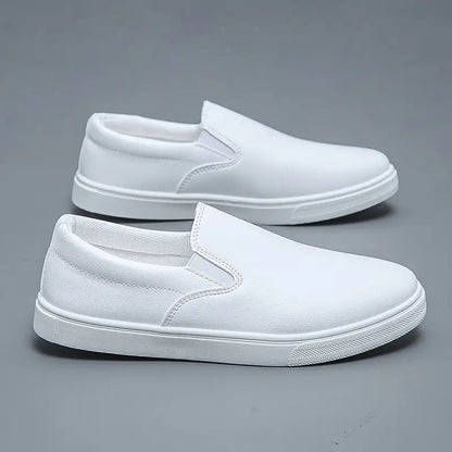 Men's Brown Slip-On Sneakers - Comfortable & Stylish Casual Shoes