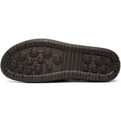 Men's Leather-Look Loafers
