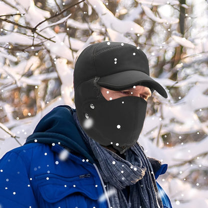 Winter warm hat with mouth cover | BOMBERKO