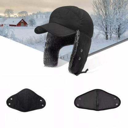 Winter warm hat with mouth cover | BOMBERKO