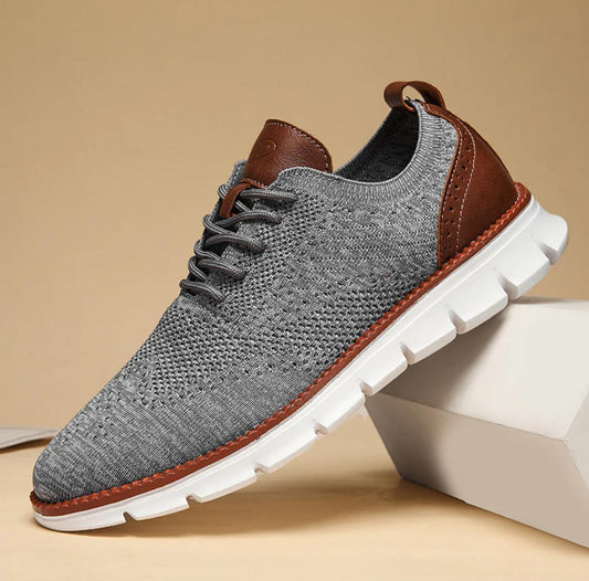 British Brogue Men's Lightweight Sneakers