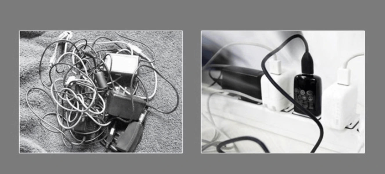 Magnetic Cable Organiser Clips Set