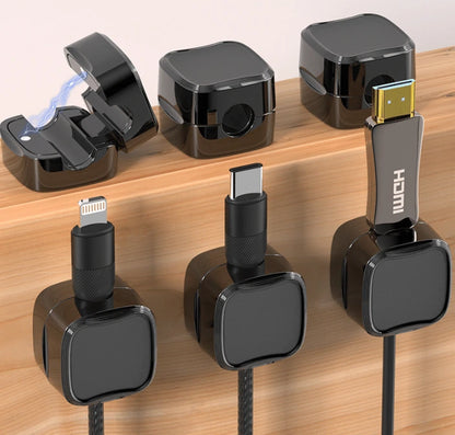 Magnetic Cable Organiser Clips Set