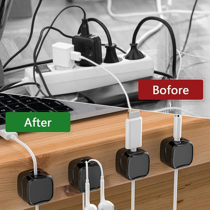 Magnetic Cable Organiser Clips Set