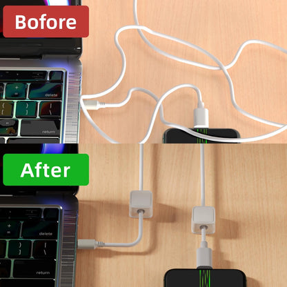 Magnetic Cable Organiser Clips Set