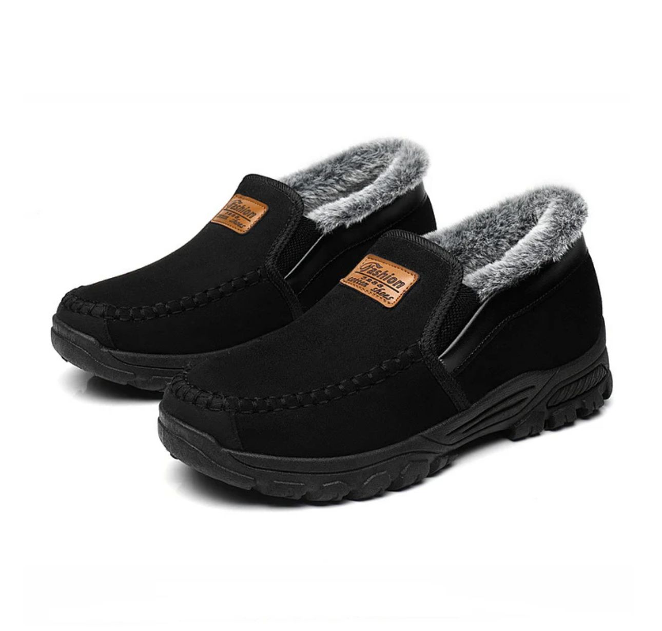 Warm, comfortable and arch-supporting waterproof snow boots for men
