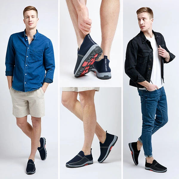 Men’s Breathable Slip-On Comfort Trainers