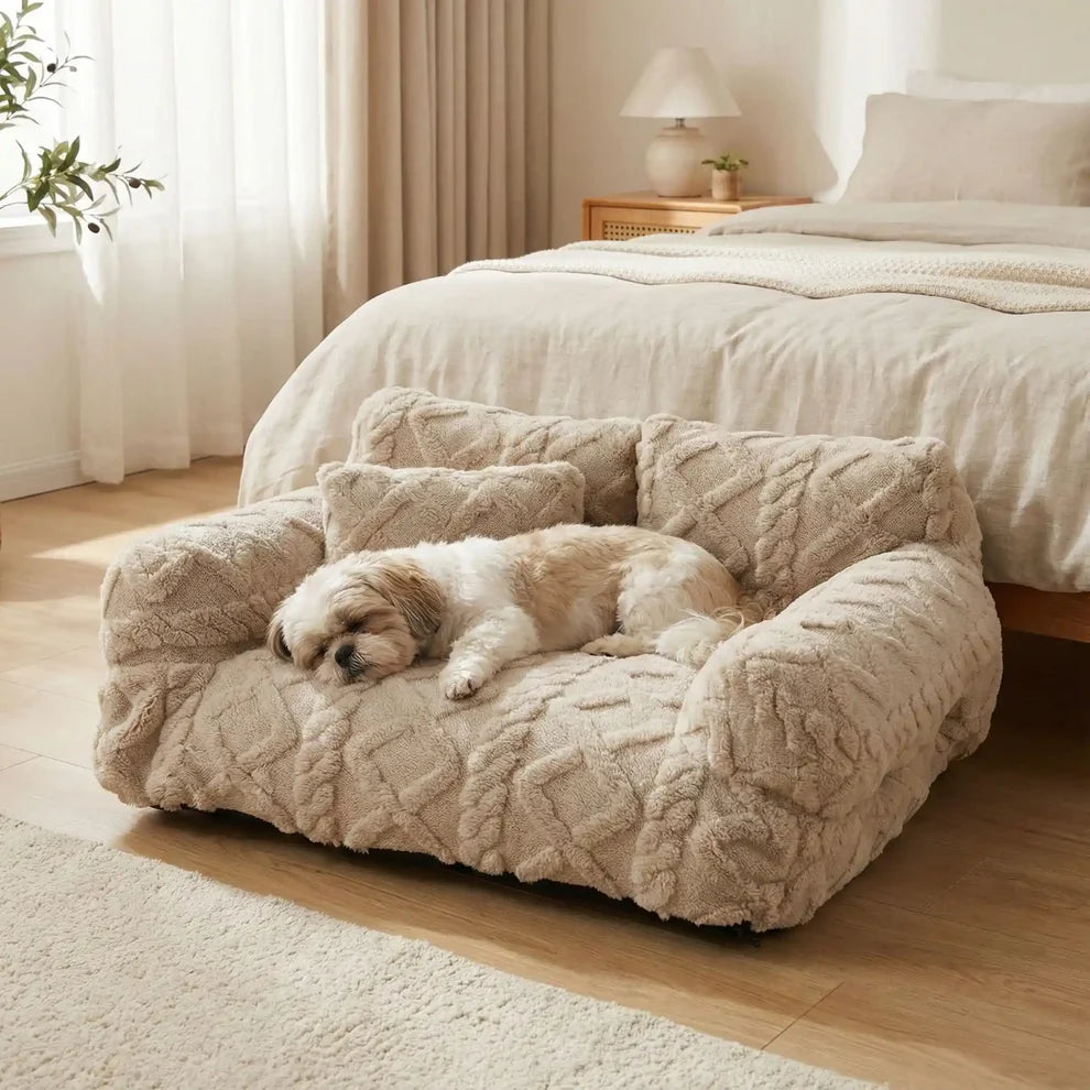 Removable Dog Sofa Bed with Cushion