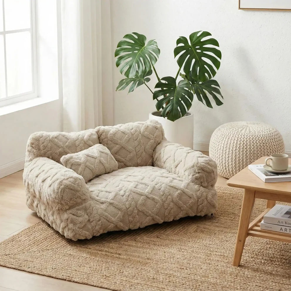 Removable Dog Sofa Bed with Cushion