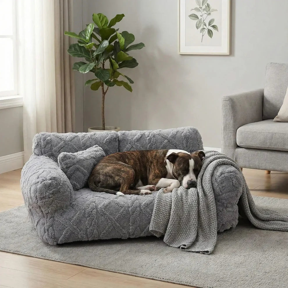 Removable Dog Sofa Bed with Cushion