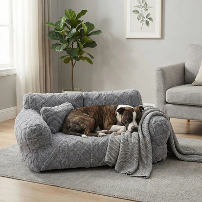 Removable Dog Sofa Bed with Cushion
