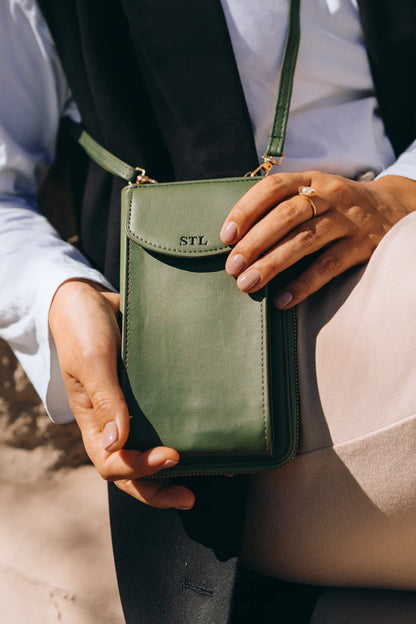 Compact Crossbody Wallet for Women