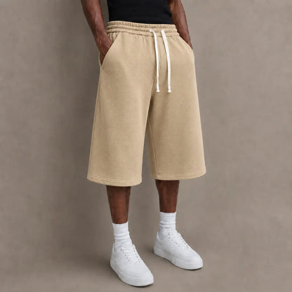 Women's Relaxed Over-Knee Casual Shorts