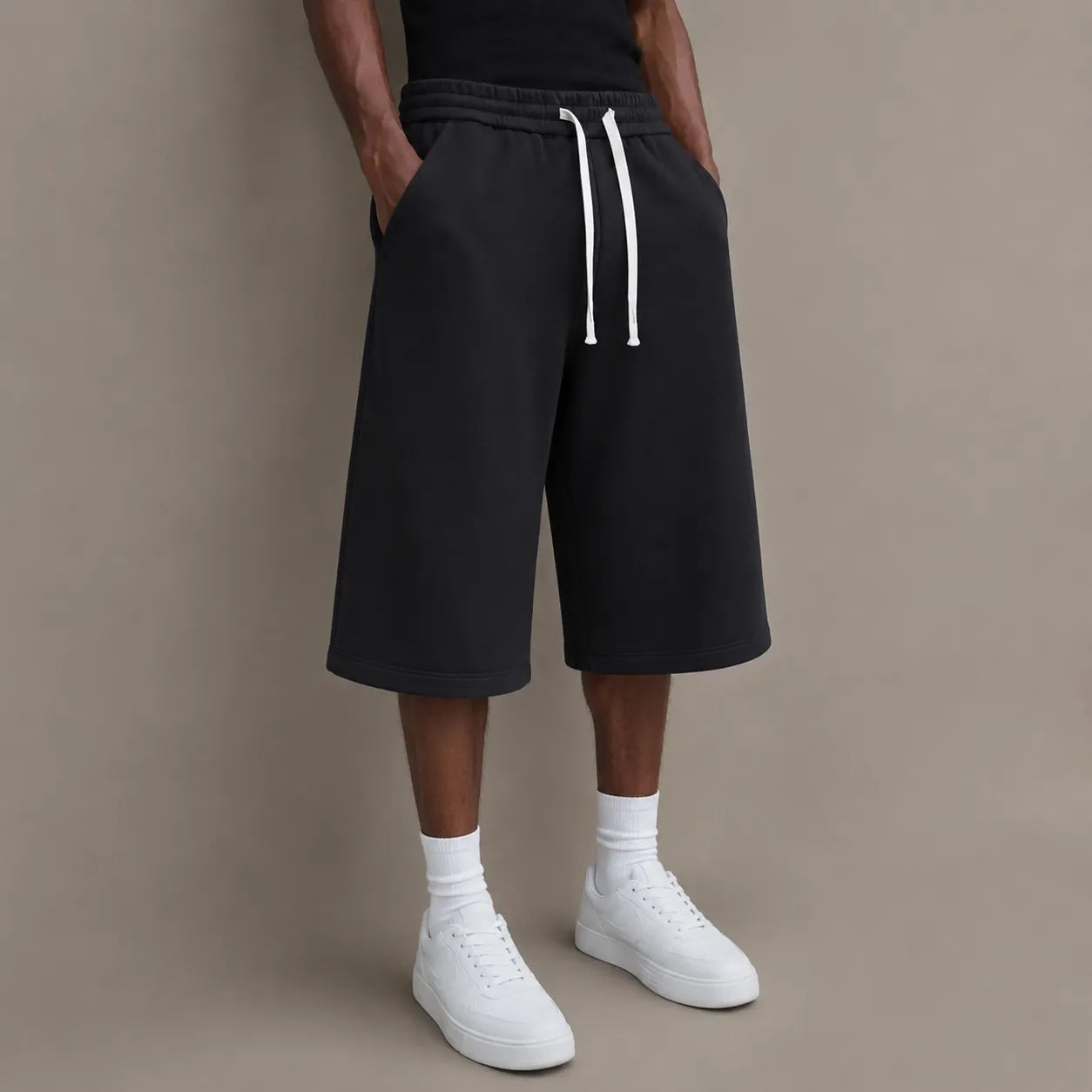Women's Relaxed Over-Knee Casual Shorts