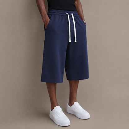 Women's Relaxed Over-Knee Casual Shorts