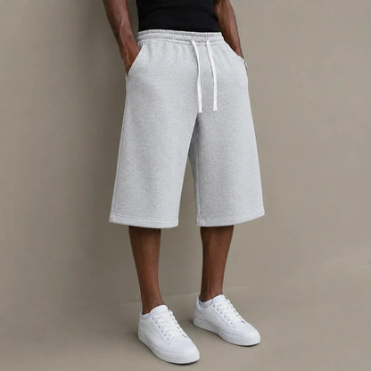 Women's Relaxed Over-Knee Casual Shorts