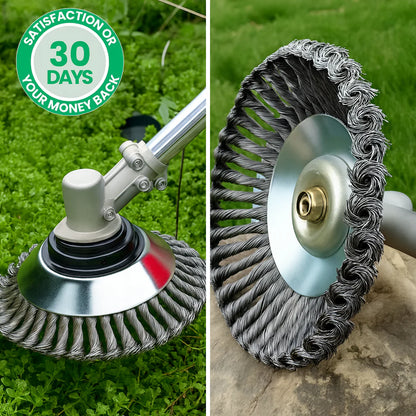 Steel Coil Garden Trimmer Head Attachment