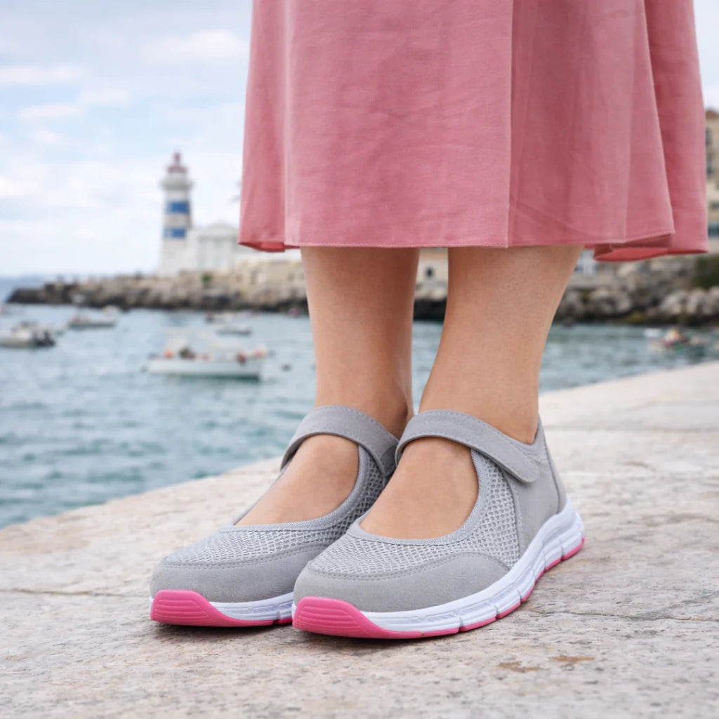 Women’s Adjustable Support Comfort Walking Shoes