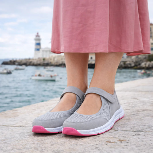 Women’s Adjustable Support Comfort Walking Shoes