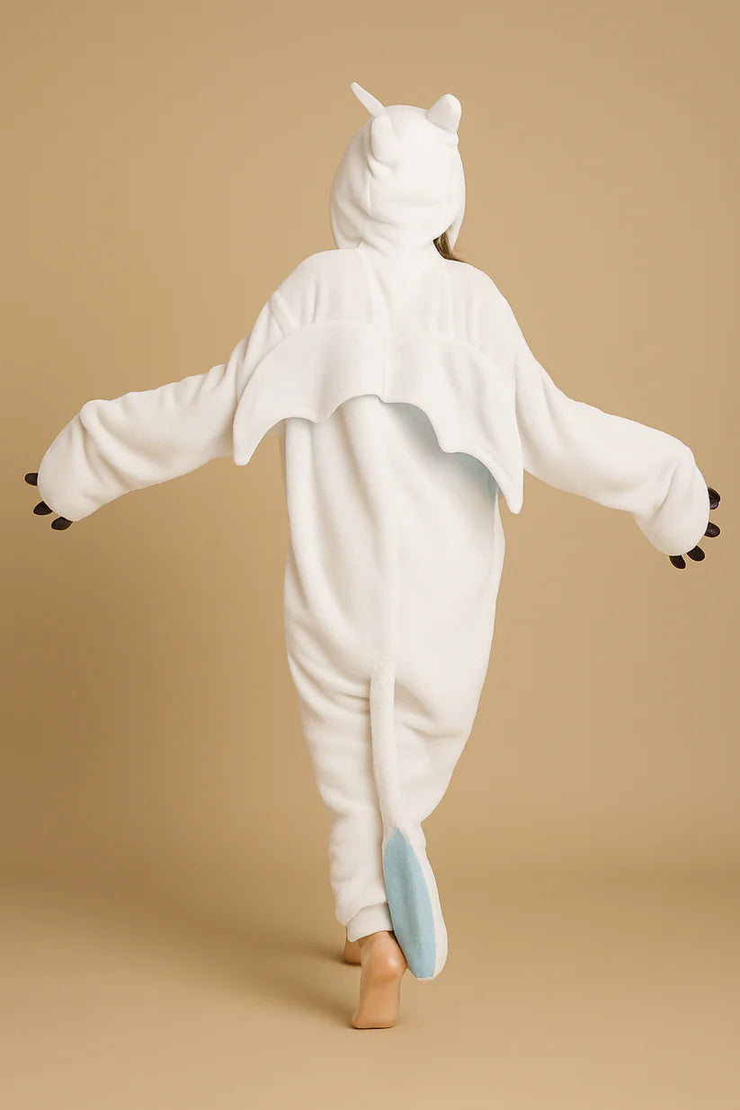Women’s Plush Dragon Hooded Onesie