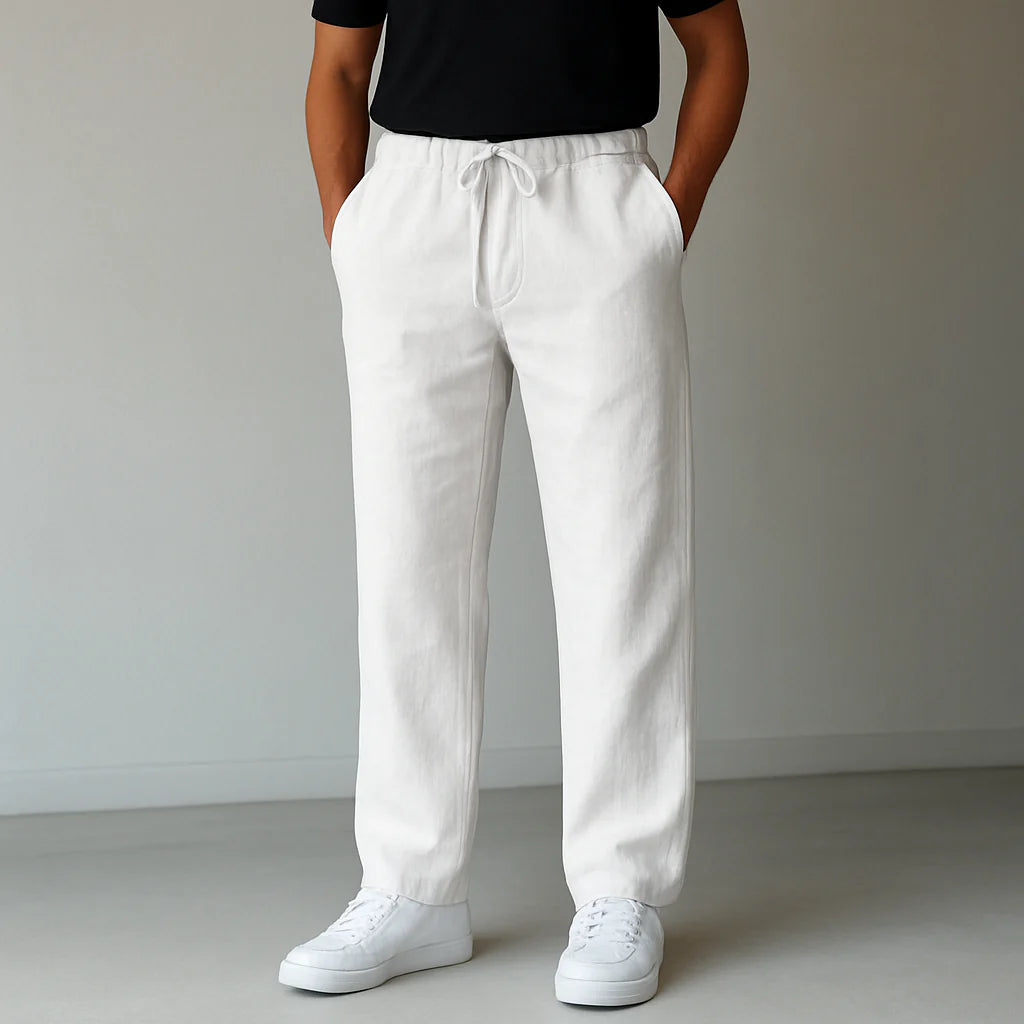 Men’s Relaxed Linen Trousers