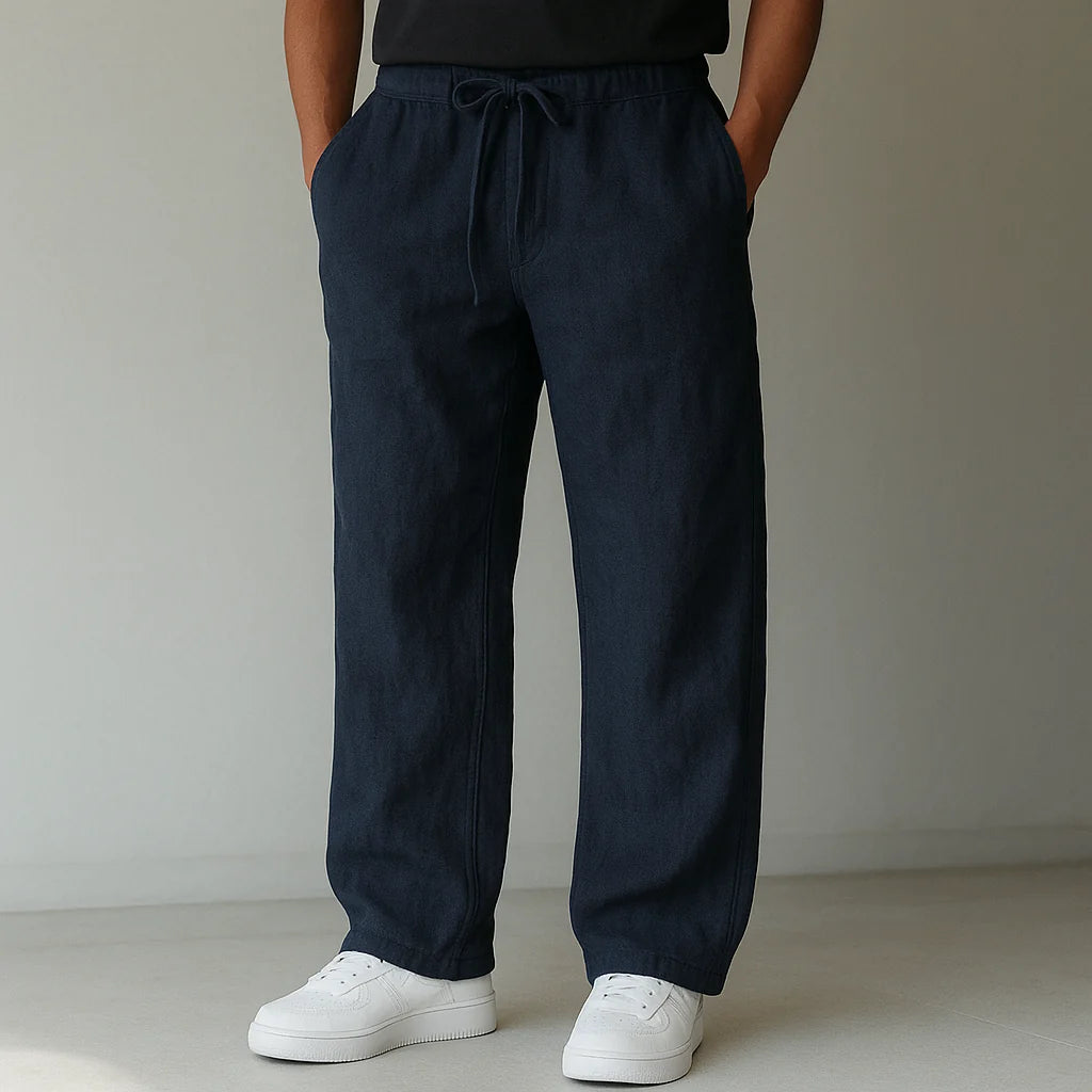 Men’s Relaxed Linen Trousers
