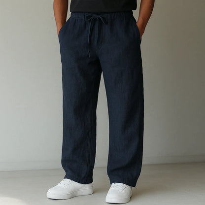 Men’s Relaxed Linen Trousers