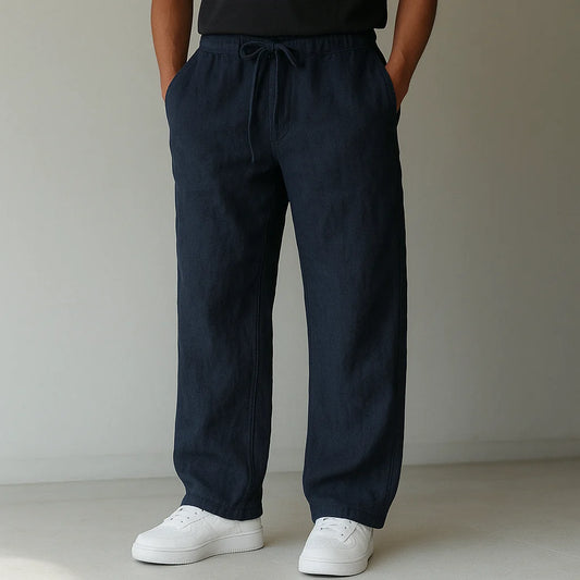 Men’s Relaxed Linen Trousers