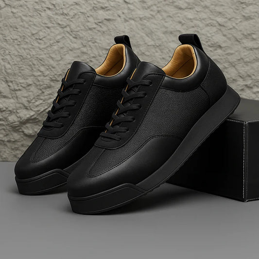 Men’s Everyday Leather-Look Trainers