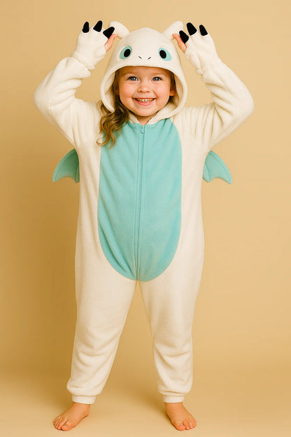 Women’s Plush Dragon Hooded Onesie