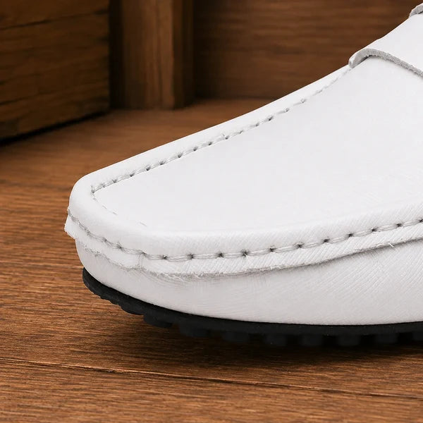 Men's Apron Toe Slip On Loafers