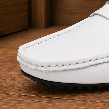 Men's Apron Toe Slip On Loafers