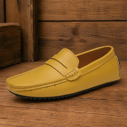 Men's Apron Toe Slip On Loafers