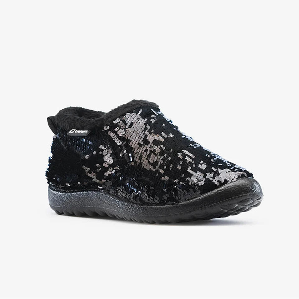 Women's Warm Lined Winter Walking Shoes