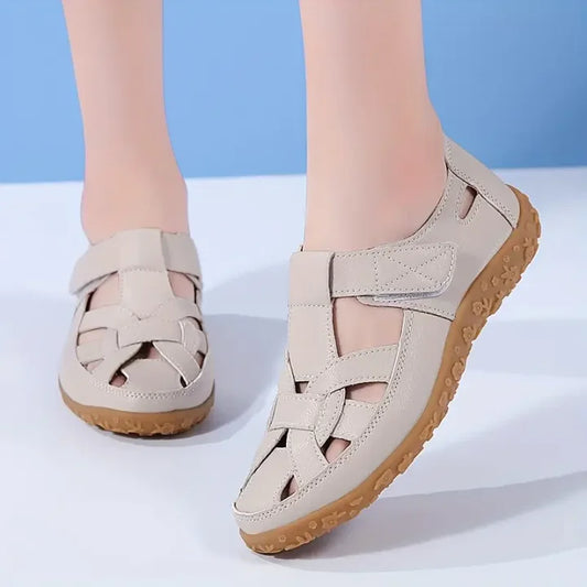 Breathable Leather-Look Comfort Loafers