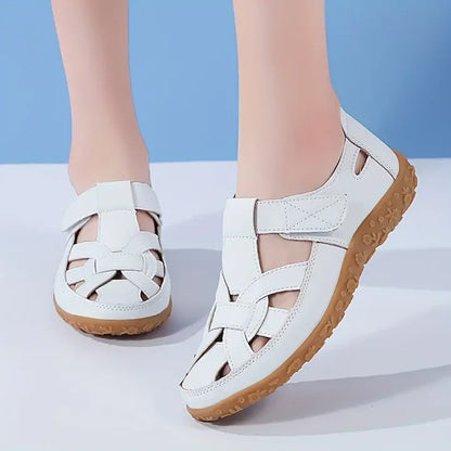 Breathable Leather-Look Comfort Loafers