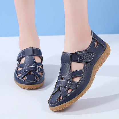 Breathable Leather-Look Comfort Loafers