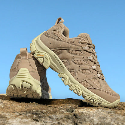 Men’s Wide-Fit Outdoor Work Trainers with Arch Support