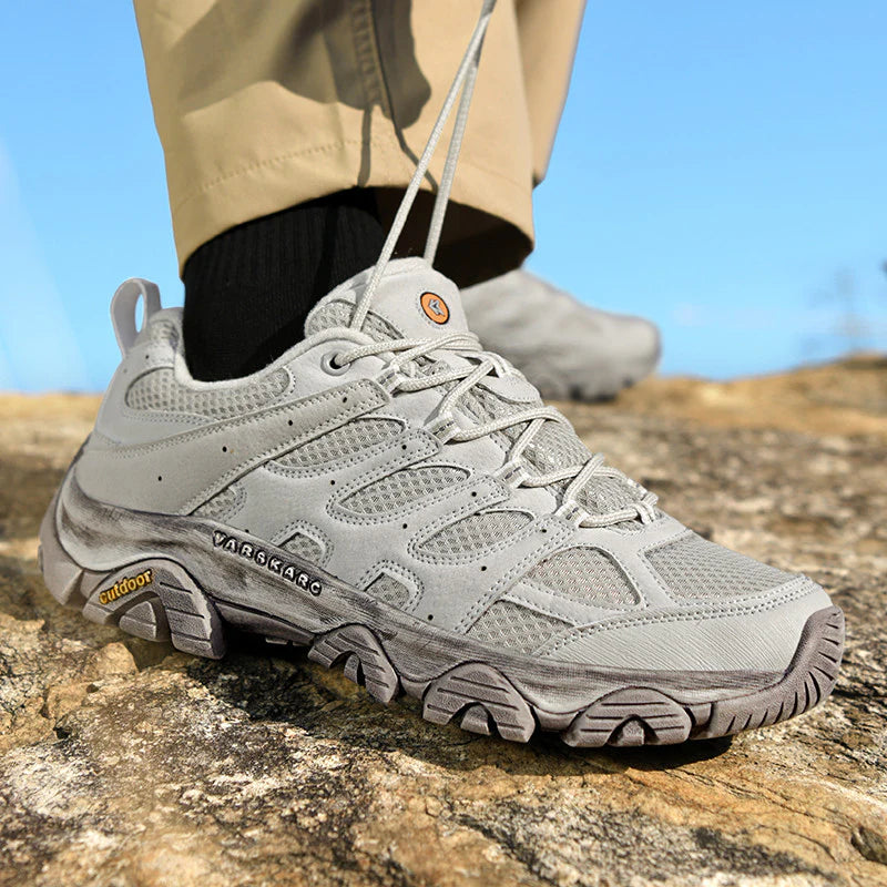 Men’s Wide-Fit Outdoor Work Trainers with Arch Support