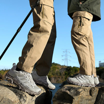 Men’s Wide-Fit Outdoor Work Trainers with Arch Support