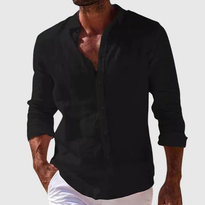 Men’s Lightweight Button-Front Shirt