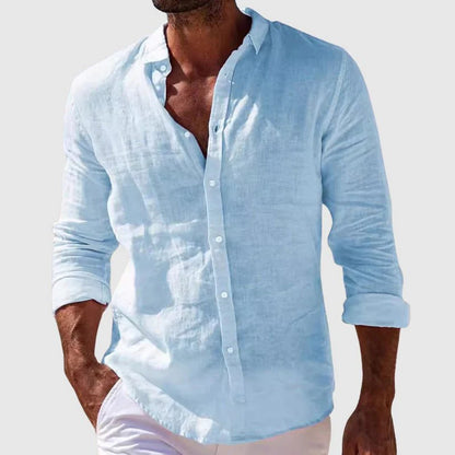 Men’s Lightweight Button-Front Shirt