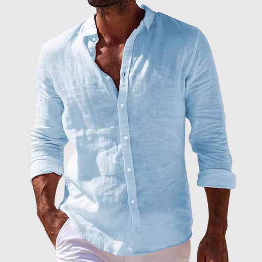 Men’s Lightweight Button-Front Shirt