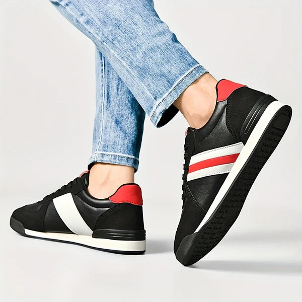 StreetSmart Leather-Look Trainers