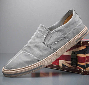 Mondrian Canvas Slip-Ons