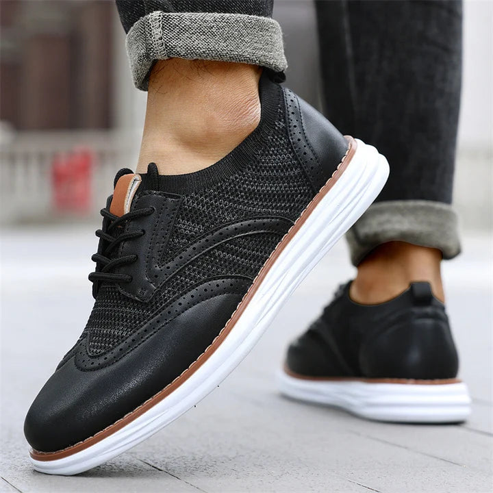 Men’s Colton Knit-Panel Casual Shoes