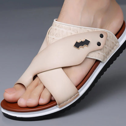 Men’s Cross-Strap Casual Sandals