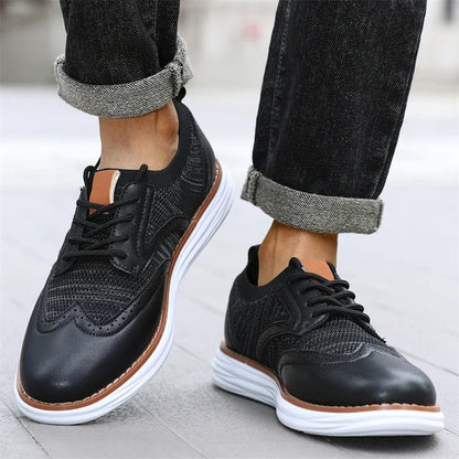 Men’s Colton Knit-Panel Casual Shoes