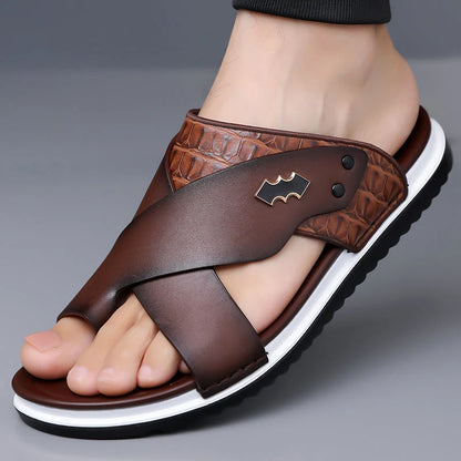 Men’s Cross-Strap Casual Sandals